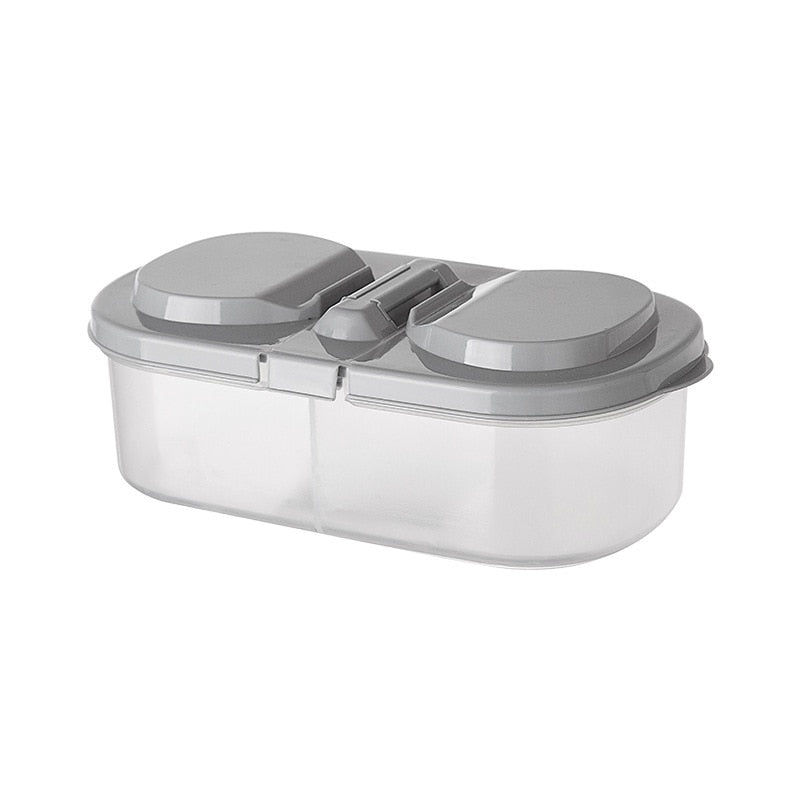 Double Compartment Sealed Storage Fresh Box