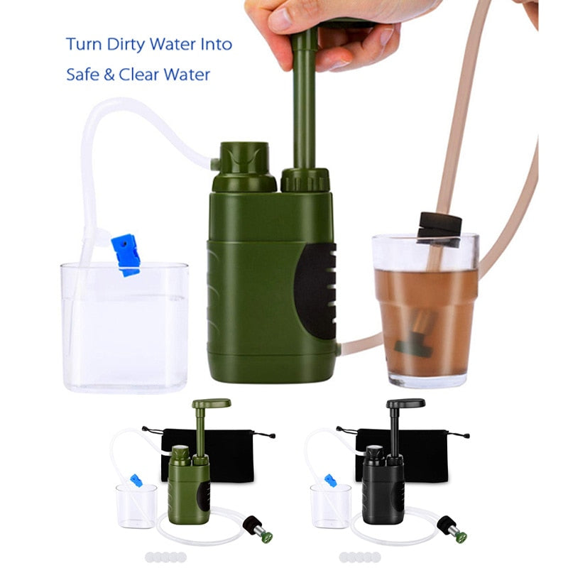 Outdoor Water Filter Camping Survival Tool - UTILITY5STORE
