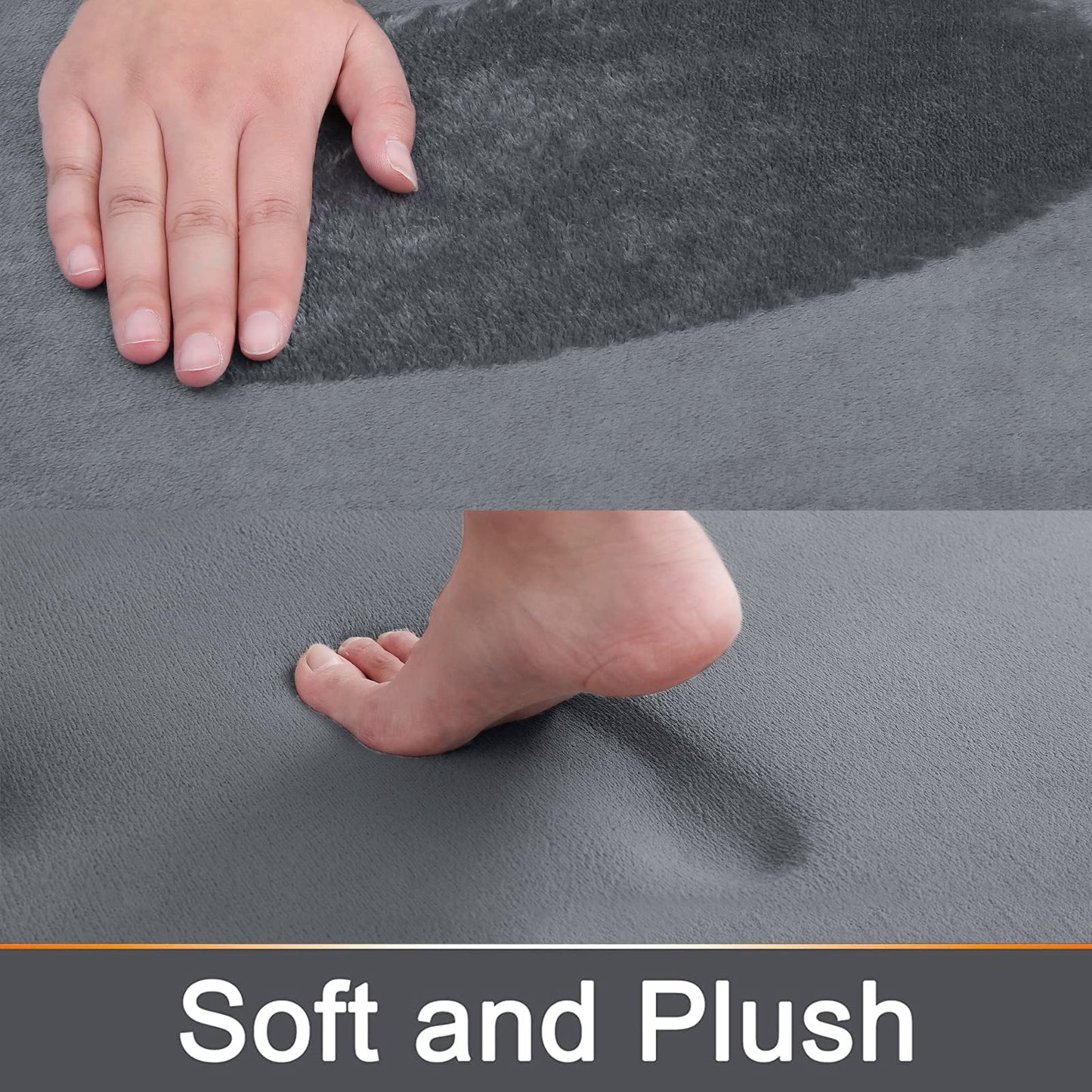 Quick Absorbent Anti Slip Memory Foam Bath Mat