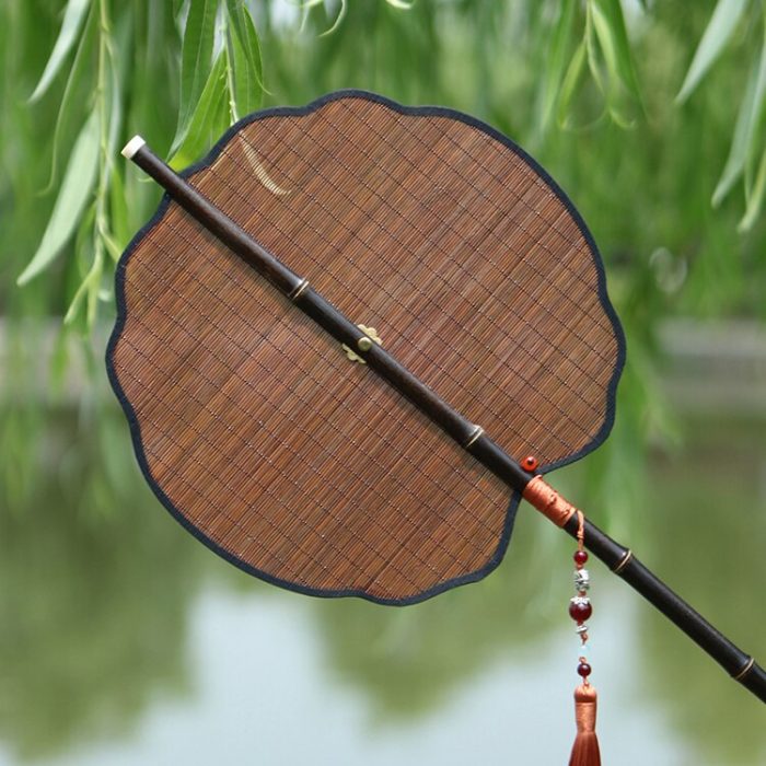 Foldable Bamboo Silk Hand Fan - UTILITY5STORE