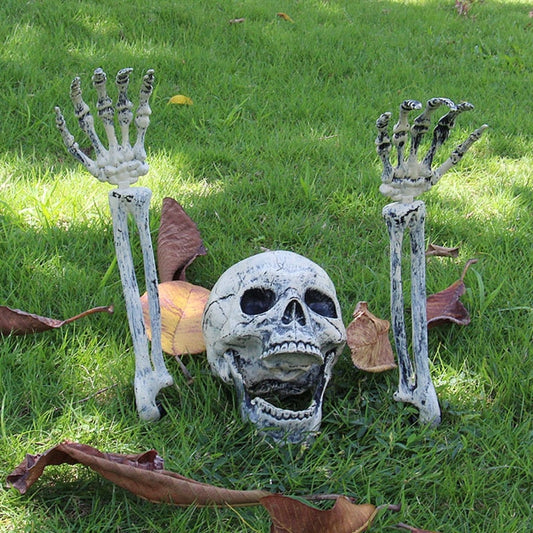 Realistic Zombie Skeleton Garden Halloween Decor