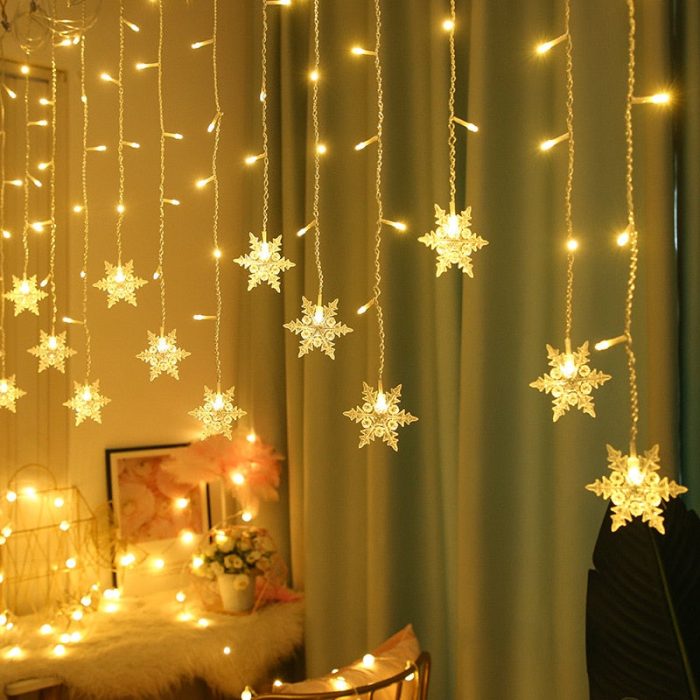 LED Fairy Snowflake Lights