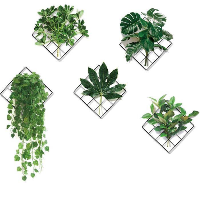 3D Nature Wind Green Plant Wall Sticker - UTILITY5STORE