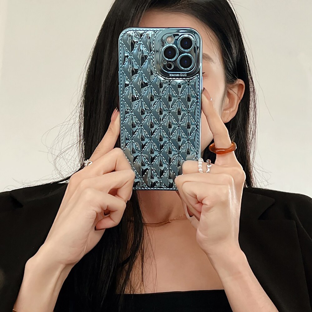 3D Classy Diamond iPhone Case - UTILITY5STORE