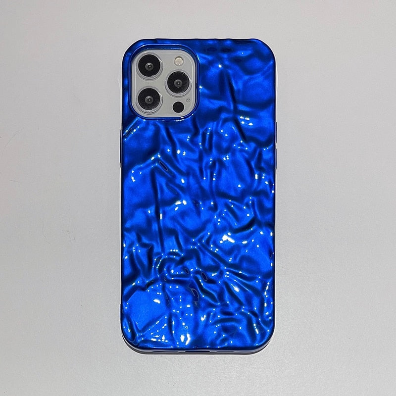 Aluminium Foil Pattern iPhone Case