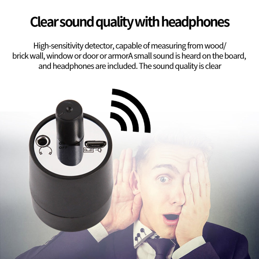 Sound Amplifier Microphone Wall Listening Device