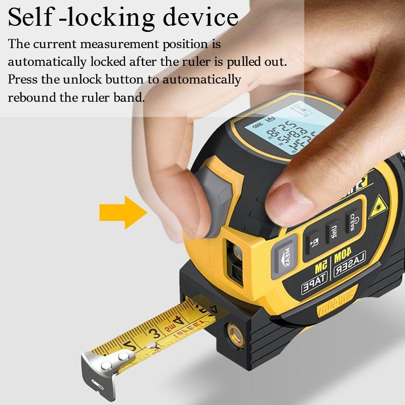 3in1 Ultimate Pro Laser Smart Tape Measure - UTILITY5STORE