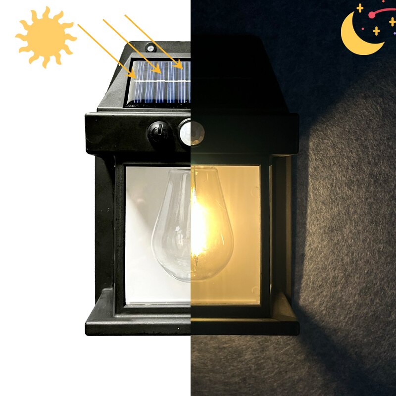 Solar LED Smart Energy Wall Lamp