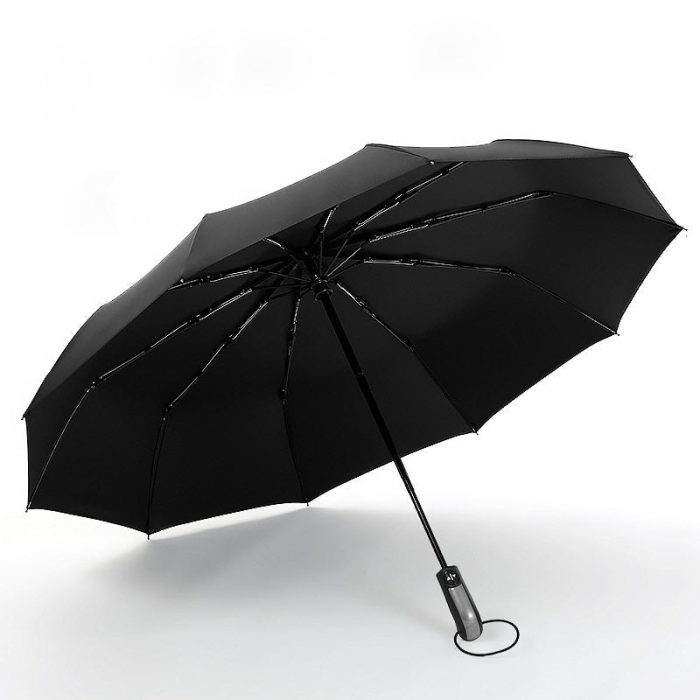 Wind- Resistant Anti-UV Automatic Sleek Umbrella