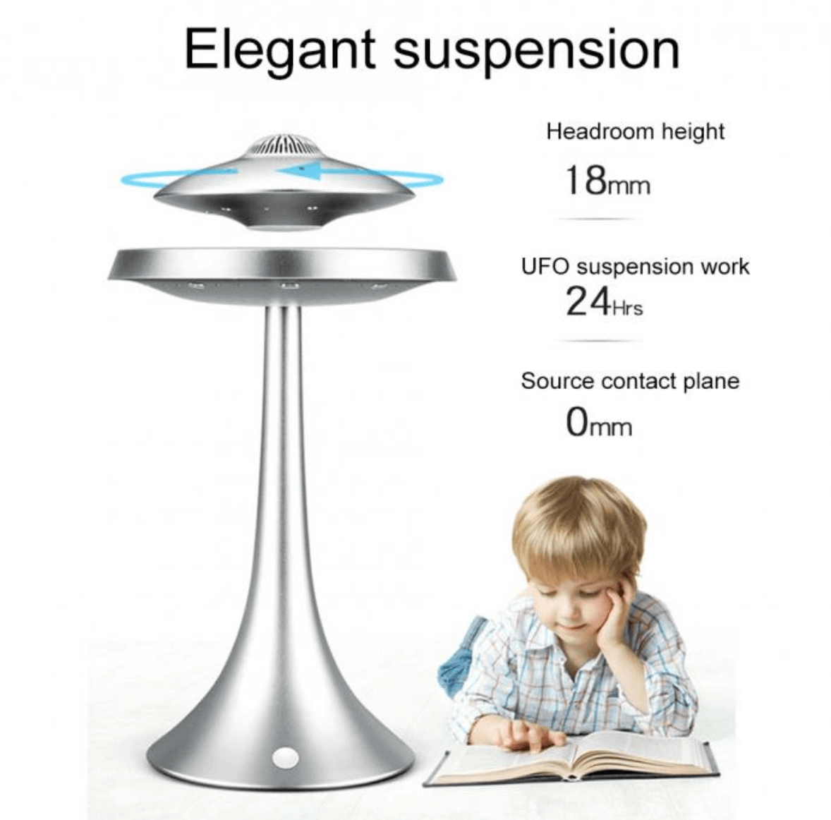 Levitating Magnetic UFO Wireless Speaker