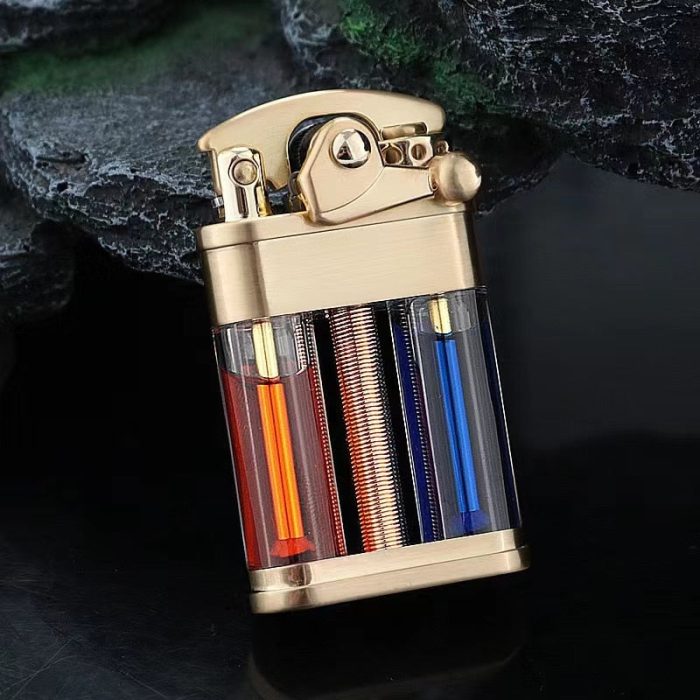 Elegant Retro Slim Metal Lighter