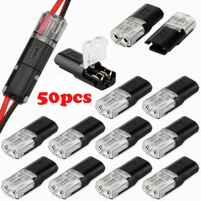 Waterproof Electrical Wire Cable Connector Set