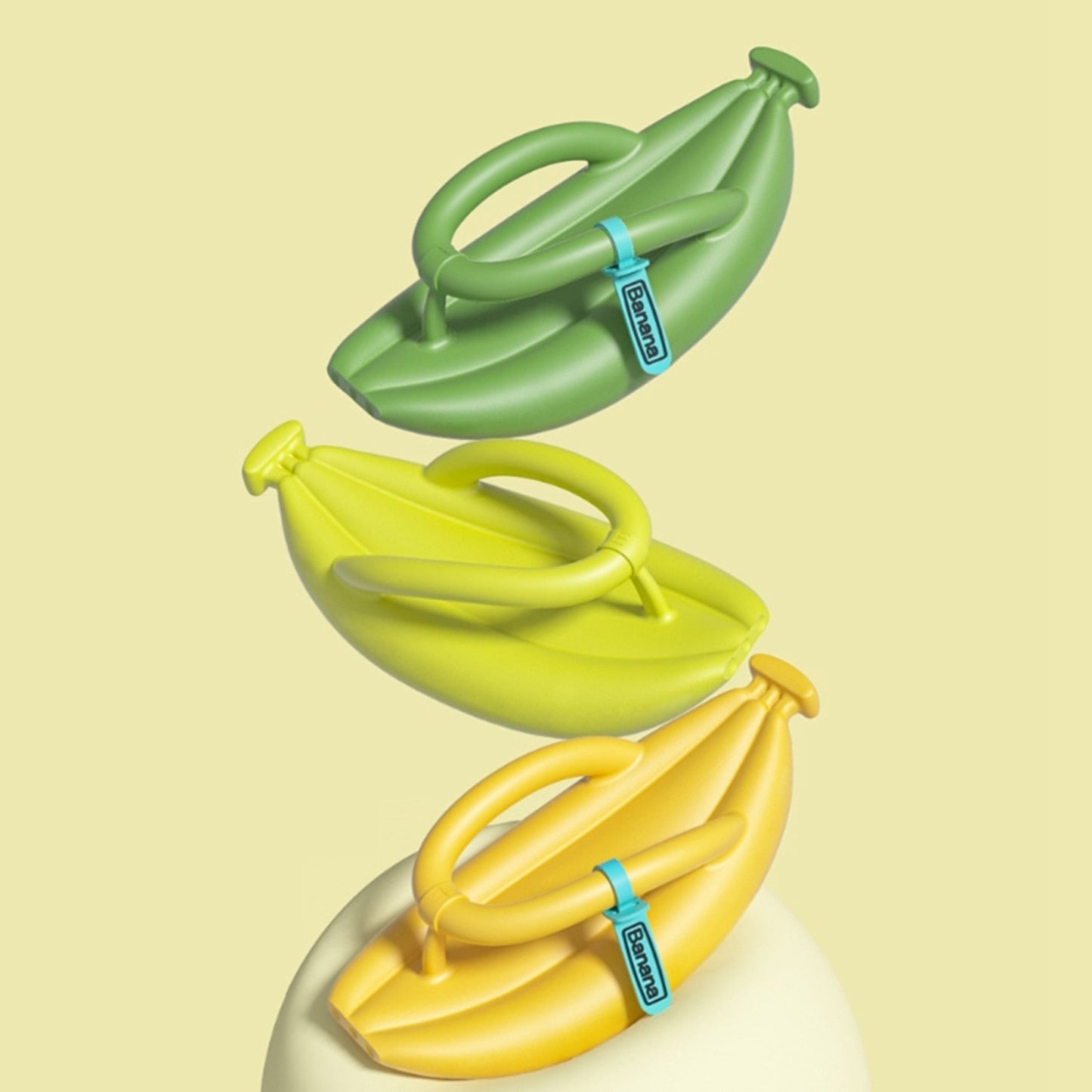 Plush Banana Comfy EVA Flip Flops