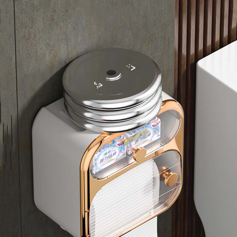 MultiBox Wall-Mounted Toilet Paper Towel Storage Box
