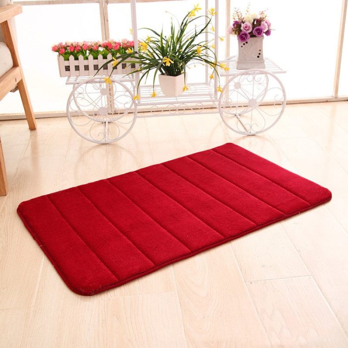 Memory Foam Water Absorbent Bathroom Mat