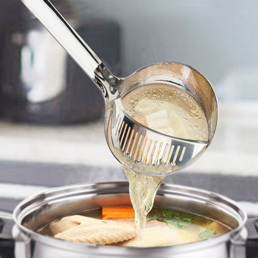 Long Handle Soup Strainer Spoon