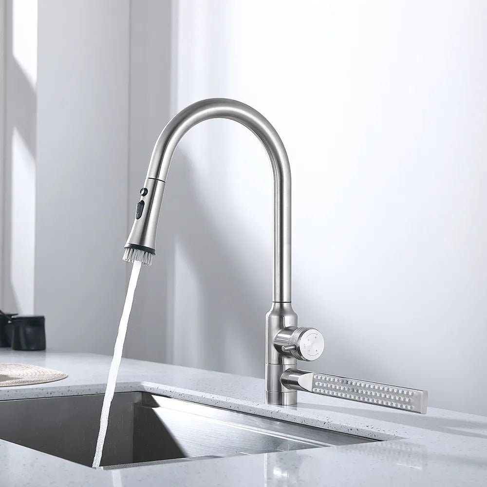 Next Level Rainfall Pull Out Waterfall Kitchen Faucet