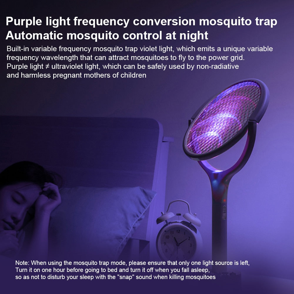 6in1 Rotatable Electric Mosquito Zapper