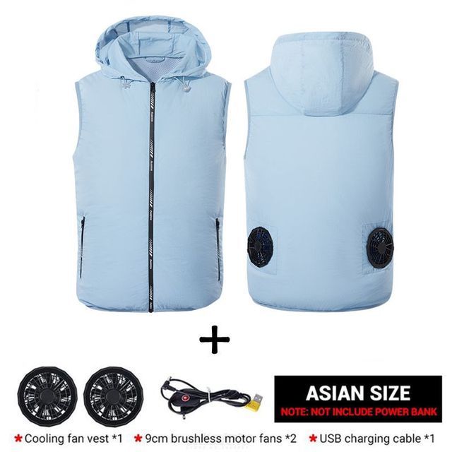 Outdoor Summer Cooling Fan Jacket - UTILITY5STORE