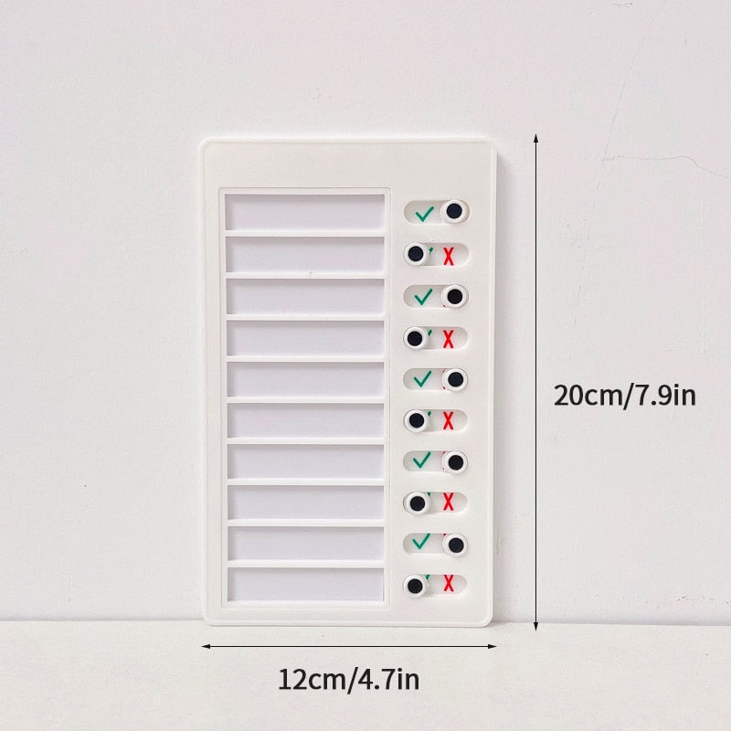 Task Master Daily Planner Board - UTILITY5STORE