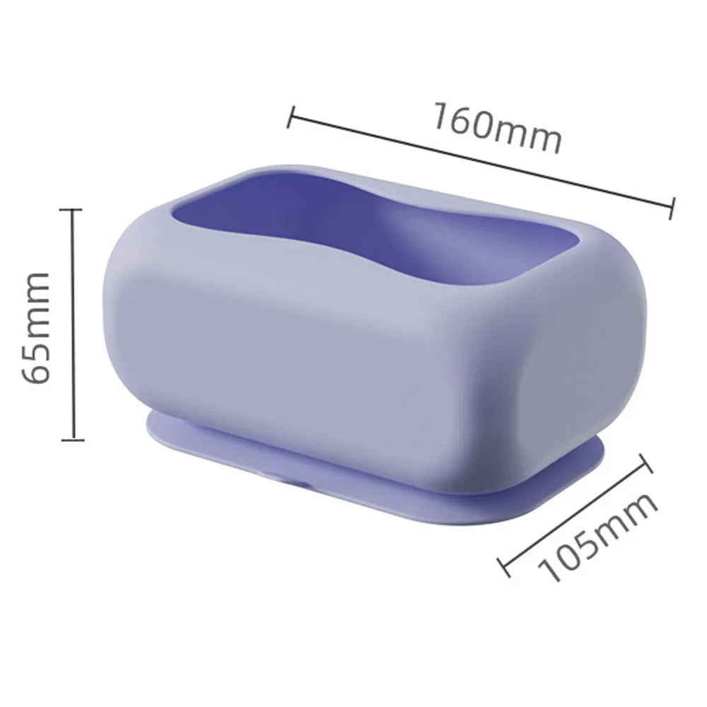 Minimalist Design Suction Wall-Mounted Tissue Dispenser