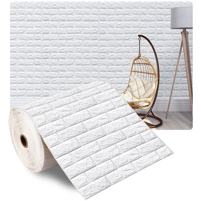 3D Self-Adhesive Soft Brick Wall Stickers - UTILITY5STORE
