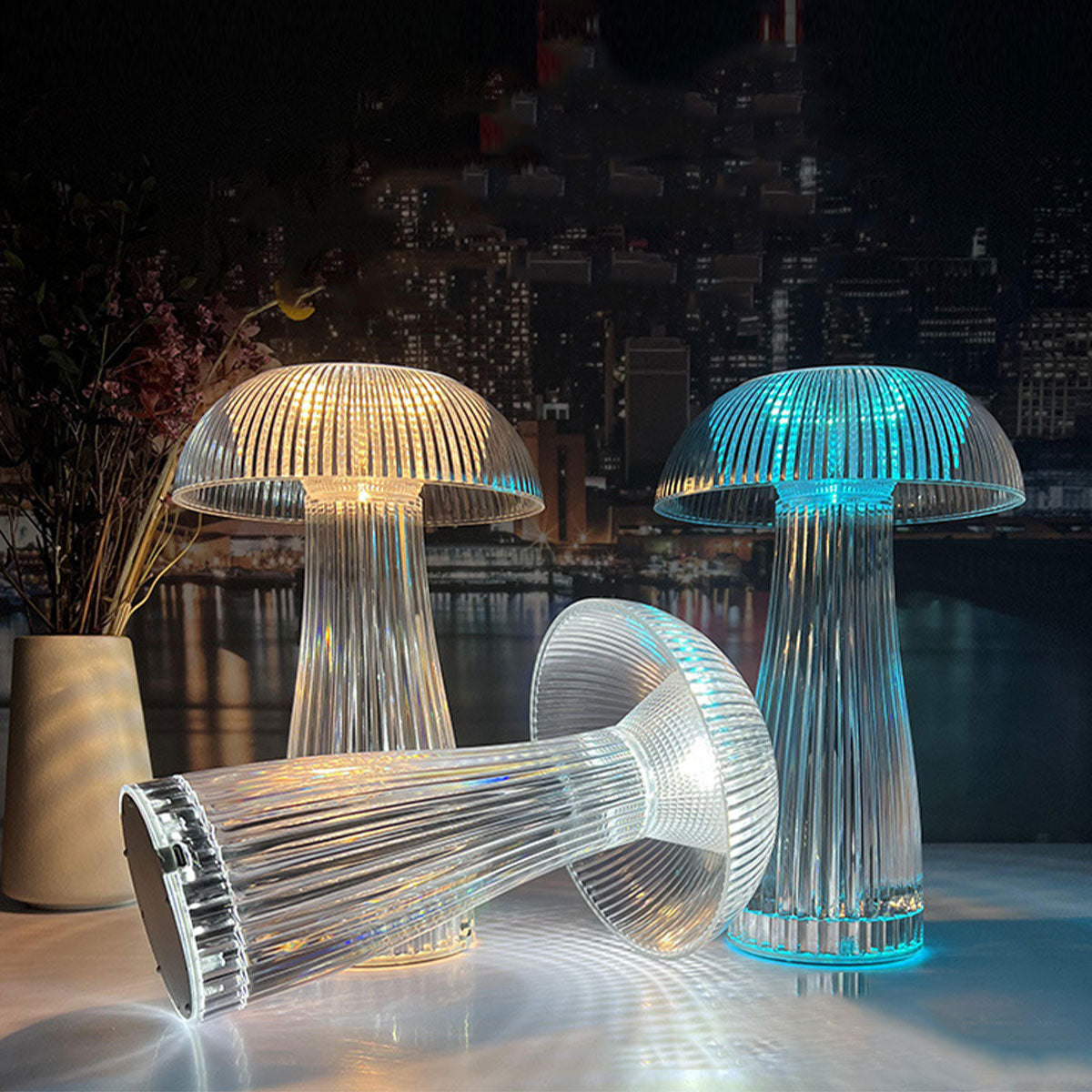 Rechargeable Led Mushroom Table Lamp