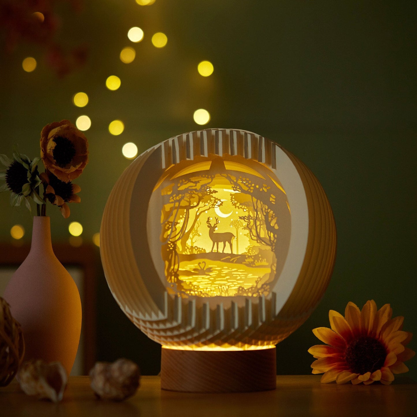 Creative Walking Forest Pop-Up Light