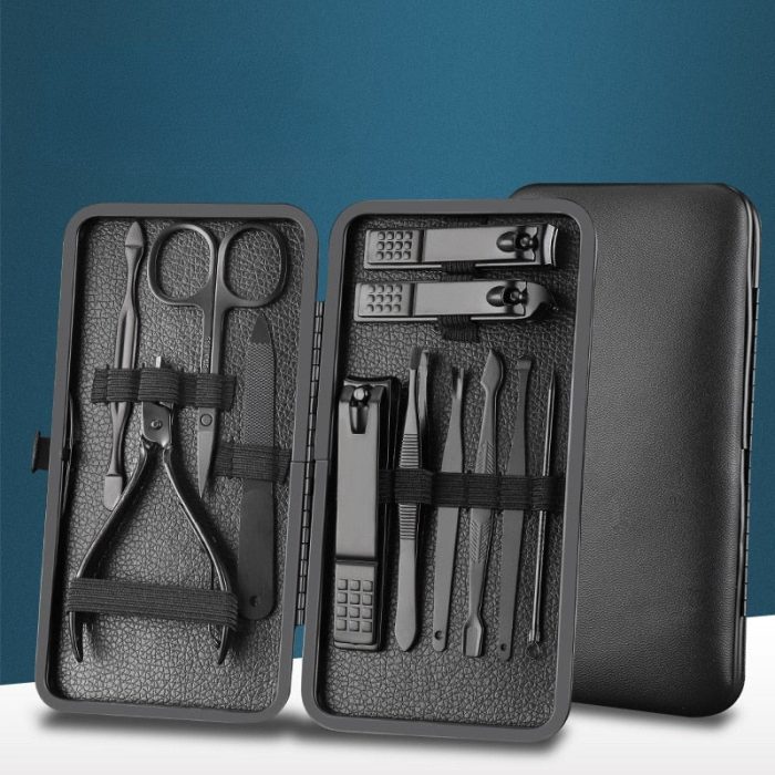 Deluxe Detail Stainless Steel Manicure Tool Set