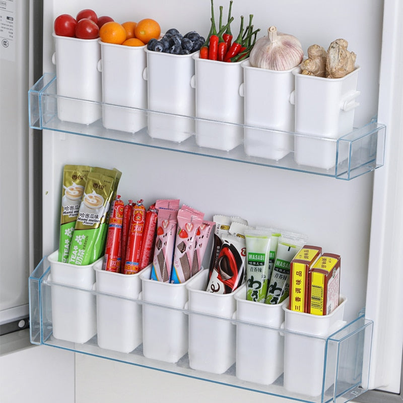 Side Door Refrigerator Organizer Food Storage Box