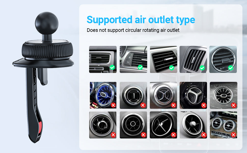 Premium Air Vent Magnetic Universal Phone Holder