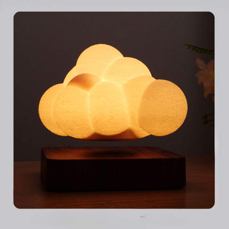 Magnetic Buble Cloud Levitating Night Lamp