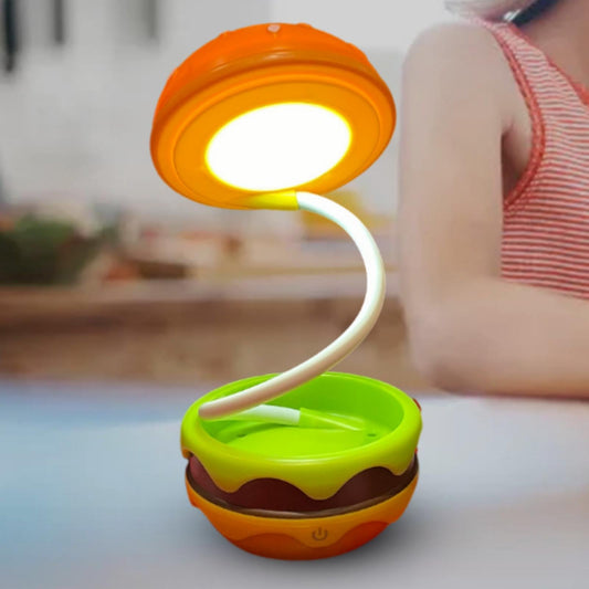 Foldable Wireless Unique Hamburger Table Lamp