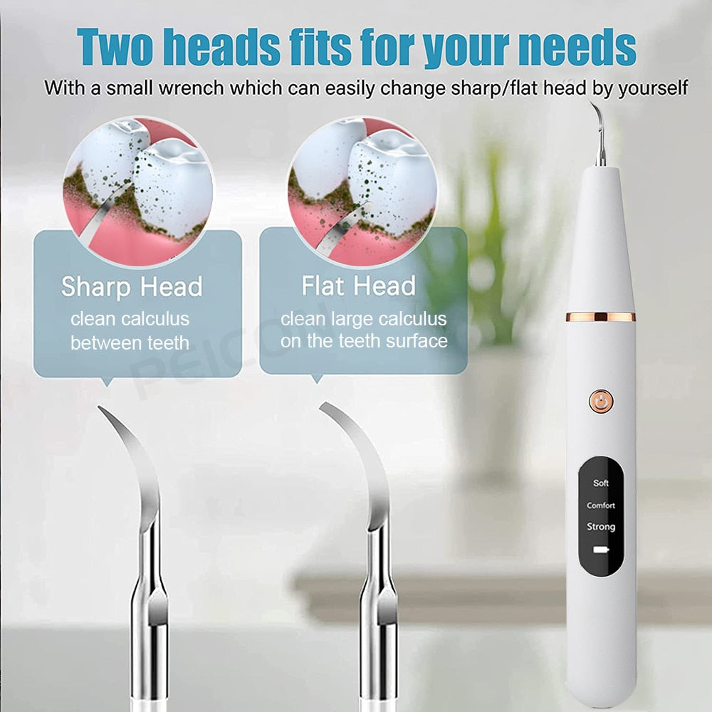 Gentle Touch Rechargeable Ultrasonic Tooth Cleaner Set