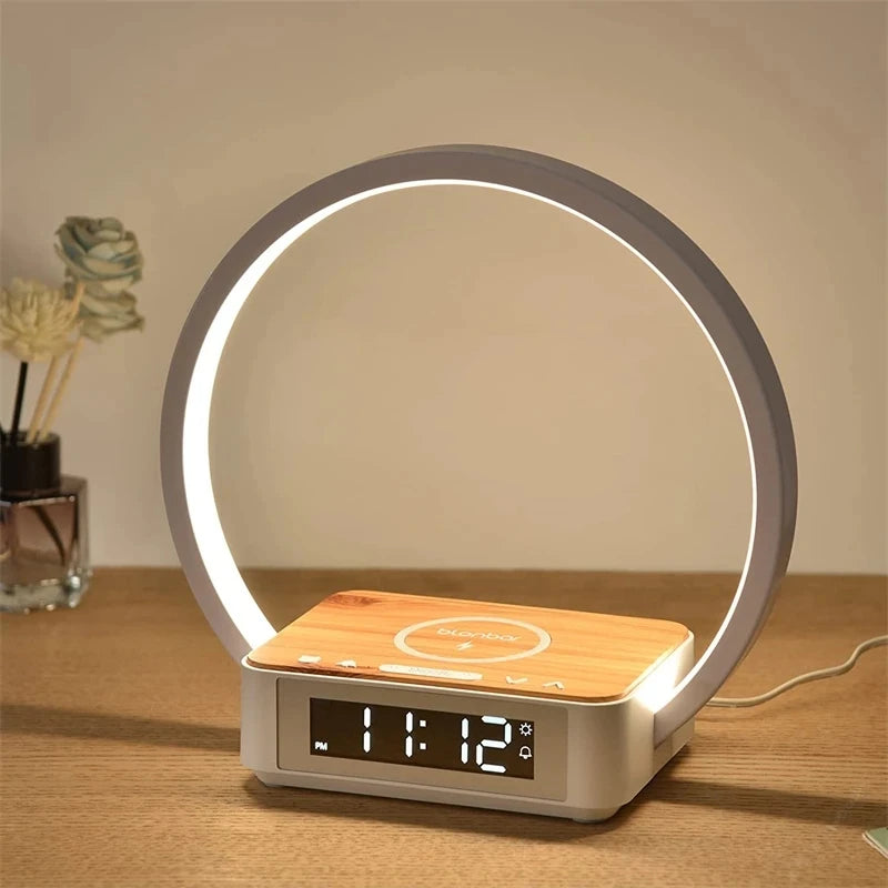Night Circle Wireless Charger Interactive Lamp