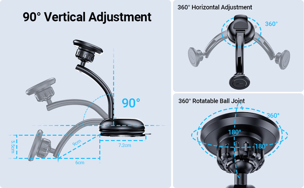 Premium Air Vent Magnetic Universal Phone Holder