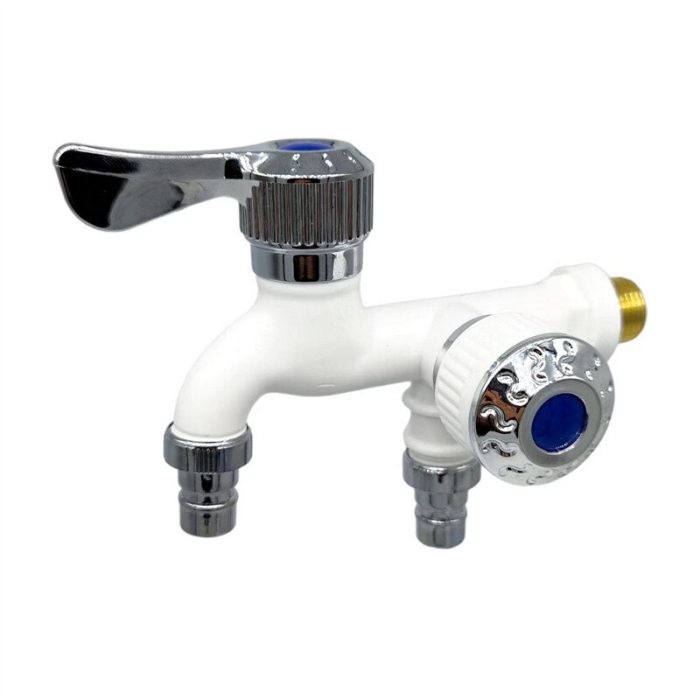 Double Divider Universal Connector Faucet