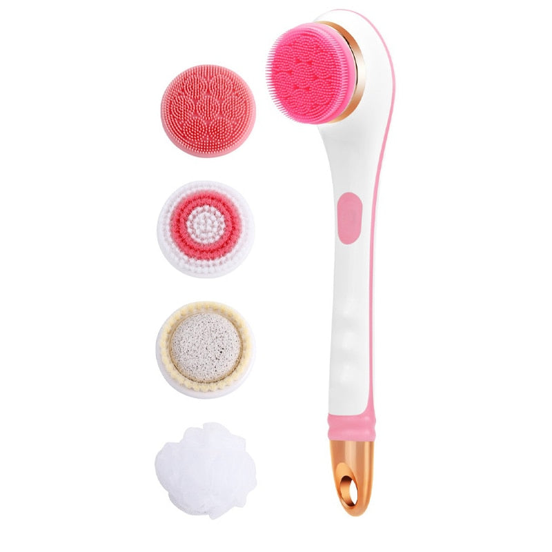 Rotating Electric Silicone Massager Bath Brush - UTILITY5STORE