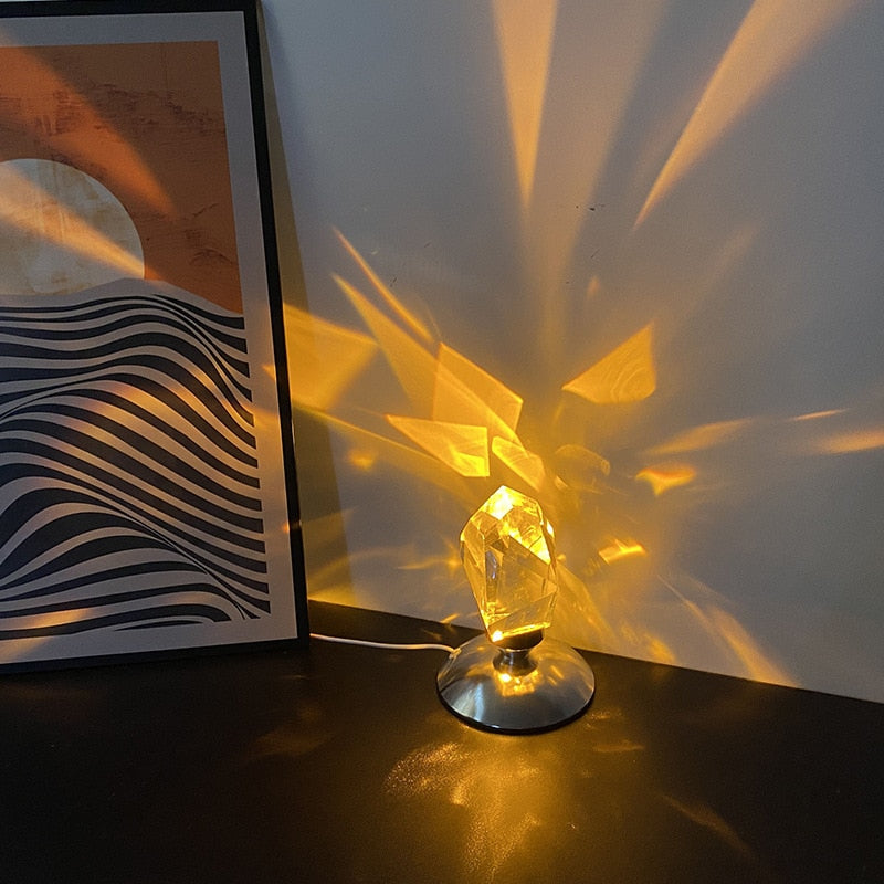 Light Shadow Artificial Diamond Lamp