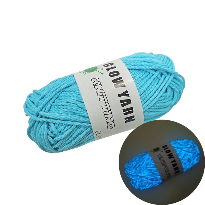 Sparkle Glow Luminous Knitting Yarn