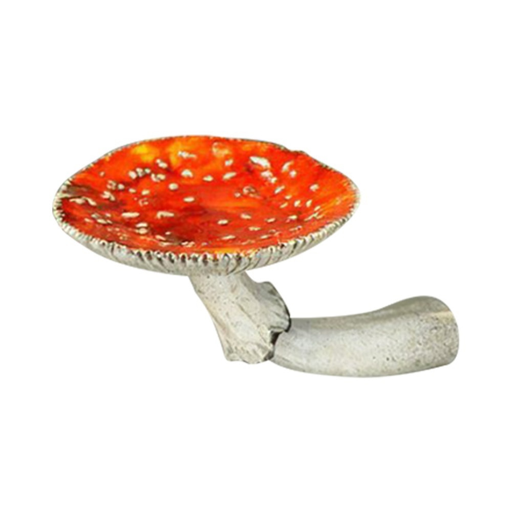 Mushroom Shape Floating Resin Wall Shelf