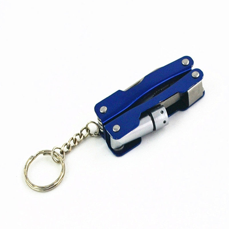 9in1 Explorers Aluminum Keychain Multitool