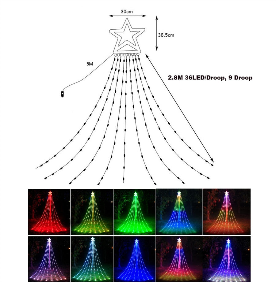 Creative Smart Christmas Tree Led String Light - UTILITY5STORE