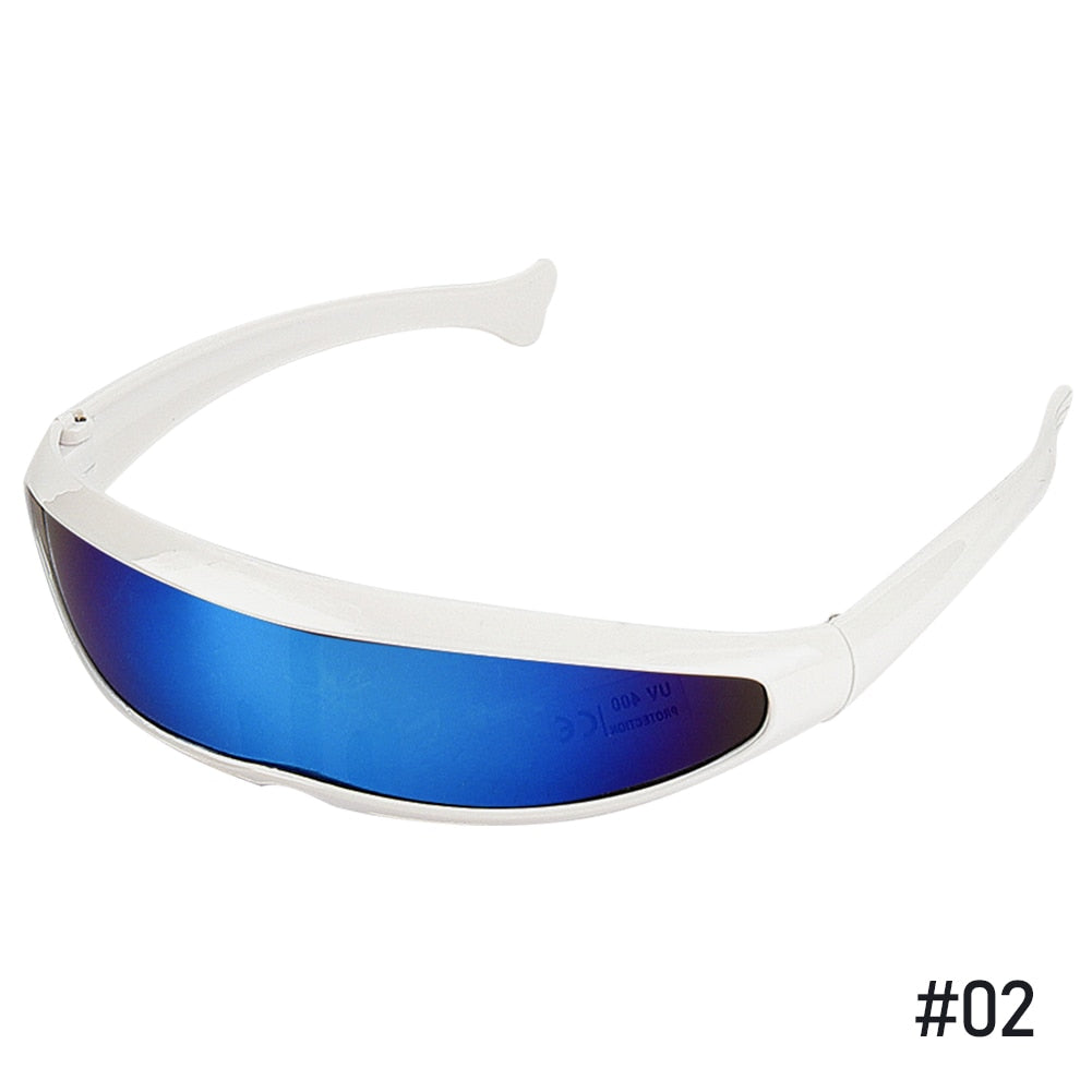 Futuristic Cyborg Cosplay Sunglasses