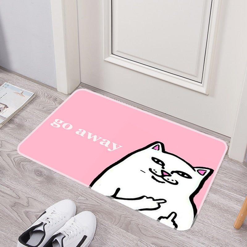 Please Go Away Washable Funny Non-Slip Doormat