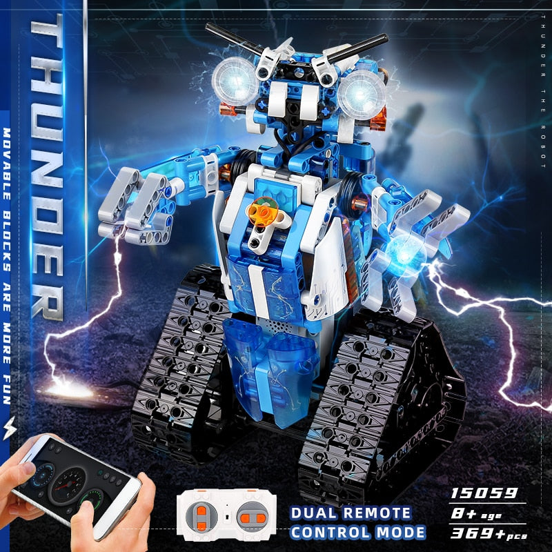 Intelligent Building Block RC Toy Robot