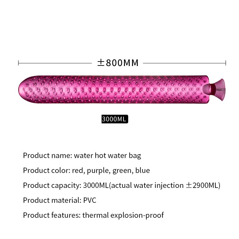 Ultra Long Hot Thermal Water Bag