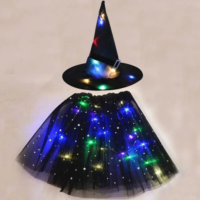 Glow Witch Luminous Kids Costume