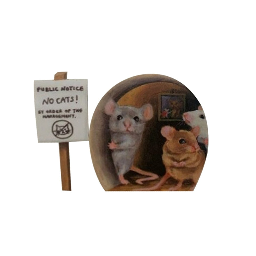 3D Mouse Hole Funny Wall Stickers - UTILITY5STORE