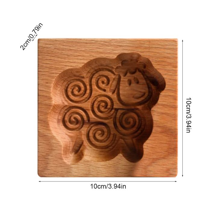 Wooden Cute Pastry Bake Master Baking Mold - UTILITY5STORE